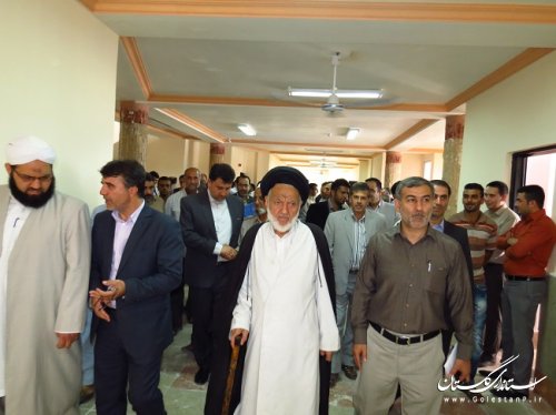نخستین مدرسه بنیاد برکت در گالیکش افتتاح شد 