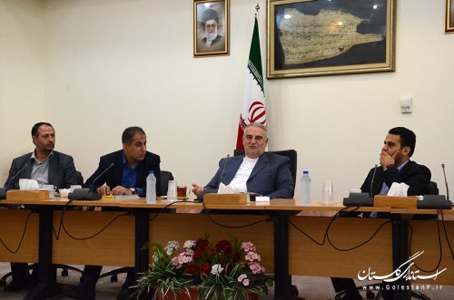 دیدار معاون وزیر ارتباطات با استاندار گلستان 
