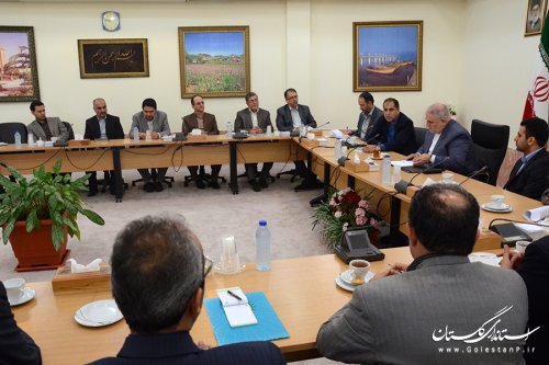 دیدار معاون وزیر ارتباطات با استاندار گلستان 