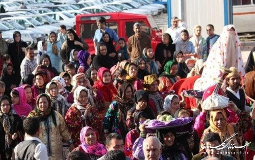جشنواره اقوام ایران زمین و مراسم سنتی ازدواج قوم کتول