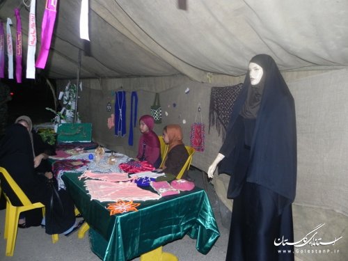 چهلمین روز شهدای غواص و یادواره شهدا در مینودشت برگزار شد 