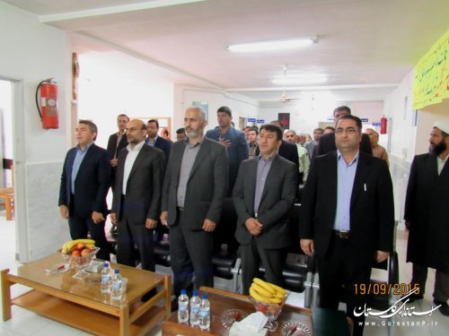 آیین تکریم و معارفه دادستان شهرستان گمیشان برگزارشد