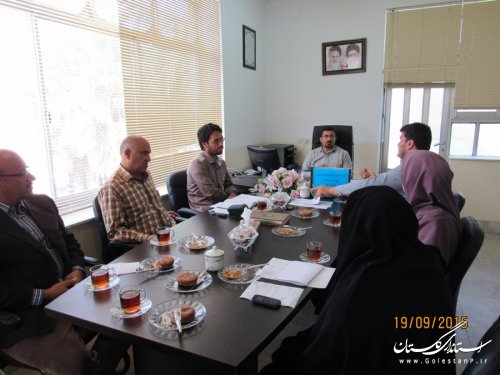 ﻿ جلسه انجمن کتابخانه های عمومی شهرستان گمیشان برگزار شد