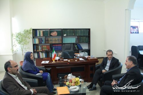 دیدار شهردار گرگان با فرماندار مرکز استان