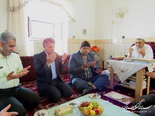 فرماندار گمیشان با امام جمعه سیمین شهر دیدار و گفتگو کرد 