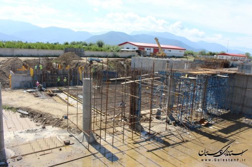 بازدید فرماندار از تصفیه خانه شهرستان آزادشهر
