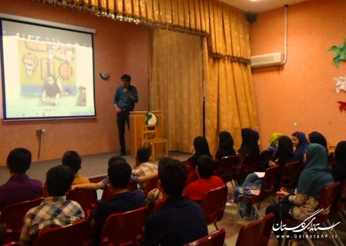 كارگاه فيلم سازي برای اعضاي نوجوان مراكز فرهنگي هنري گرگان برگزار شد