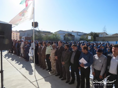 مراسم آغاز سال تحصیلی 94 شهرستان ترکمن برگزار شد