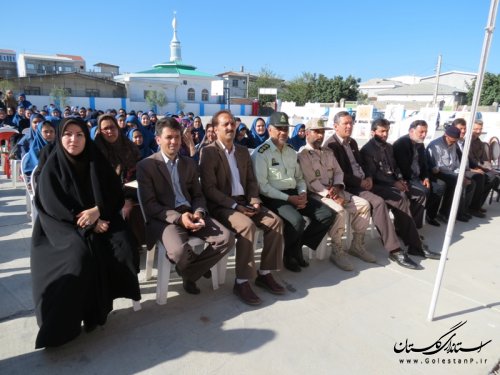 مراسم آغاز سال تحصیلی 94 شهرستان ترکمن برگزار شد