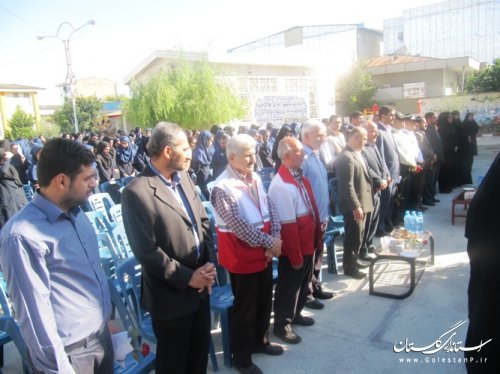 زنگ مهر در شهرستان کردکوی به صدا در آمد