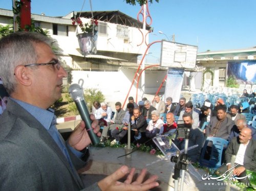 زنگ مهر در شهرستان کردکوی به صدا در آمد