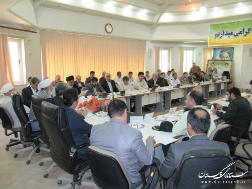 سومین جلسه شورای اداری شهرستان آق قلا برگزار گردید