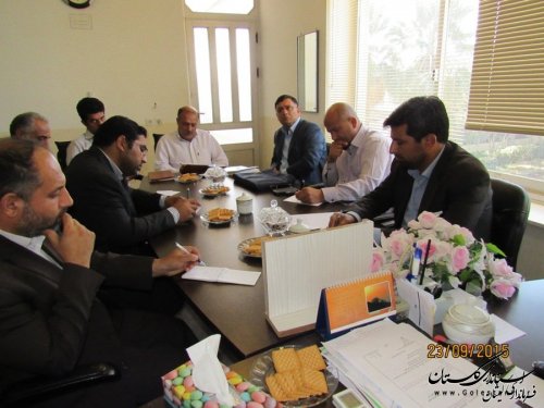 جلسه هماهنگی برگزاری مراسم جشن شکرانه صید میگو گمیشان برگزار شد