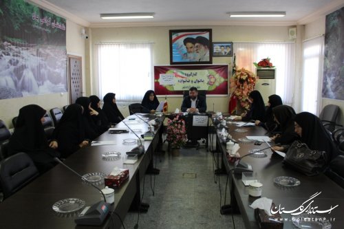 کارگروه بانوان شهرستان آزادشهربا موضوع اجلاسیه بزرگداشت 4000شهید استان برگزار شد