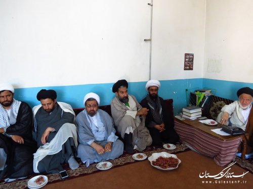 دیدار فرماندار گالیکش با امام جمعه به مناسبت هفته دفاع مقدس
