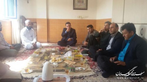 دیدار بخشدار پیشکمر با ائمه جمعه شهر فراغی و بخش پیشکمر