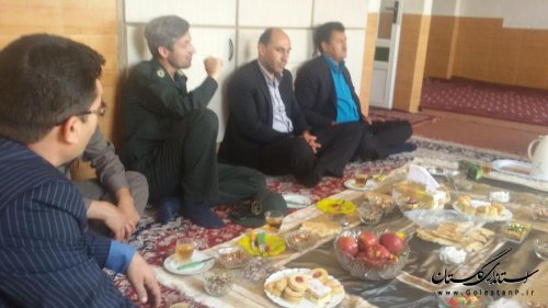 دیدار بخشدار پیشکمر با ائمه جمعه شهر فراغی و بخش پیشکمر