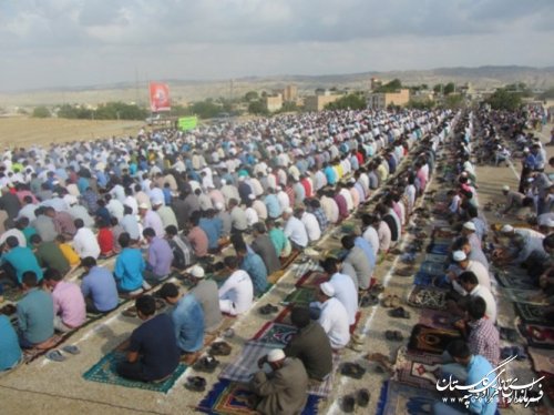 برپایی نماز عید قربان در شهرستان مراوه تپه