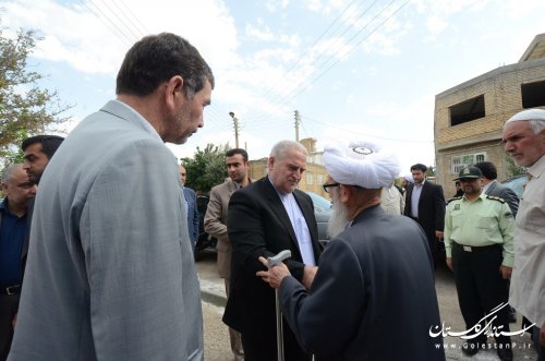 استاندار گلستان با خانواده جان باختگان فاجعه «منا» در گنبد کاووس دیدار کرد