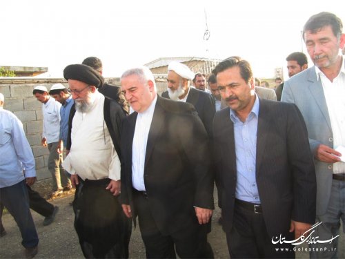 نماینده ولی فقیه و استاندار گلستان با خانواده های جانباختگان منا دیدار کردند
