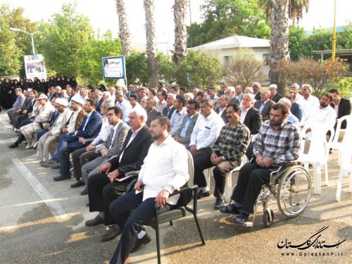 صبحگاه مشترک نیروهای مسلح گنبد کاووس برگزار شد