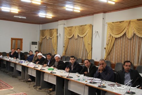 دومین جلسه ستاد هماهنگی استقبال و تشییع جانباختگان حادثه منا در گرگان برگزار شد