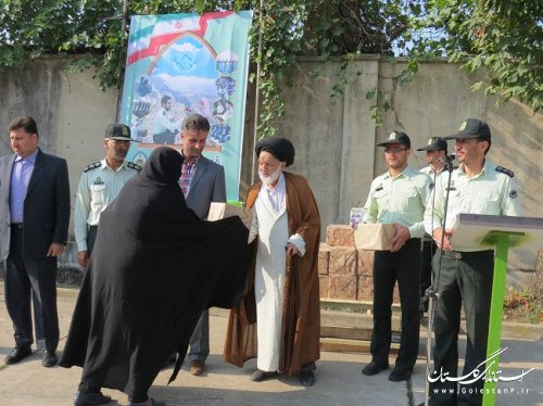 صبحگاه مشترک نیروهای انتظامی با حضور فرماندار در شهرستان گالیکش برگزار شد