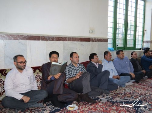 مراسم گرامیداشت جان باختگان حادثه منا درشهرستان گالیکش برگزار شد