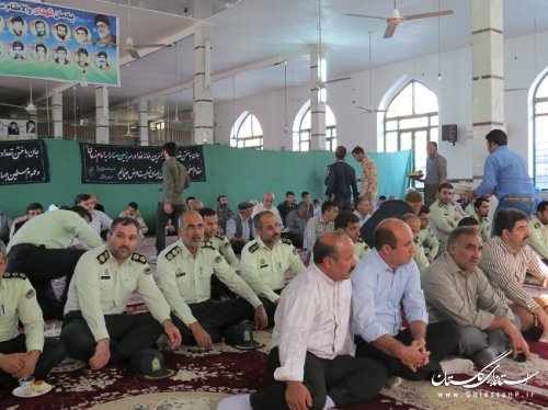 مراسم گرامیداشت جان باختگان حادثه منا درشهرستان گالیکش برگزار شد