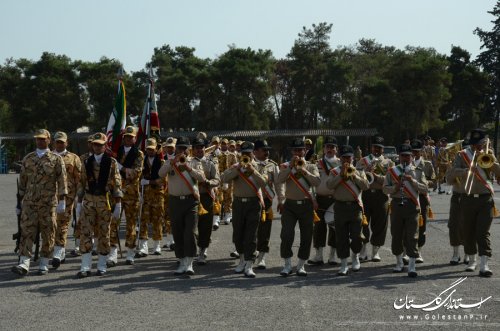 مراسم تشییع پیکر 17 جان باخته حادثه «منا» در لشکر 30 گرگان برگزار شد