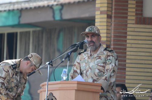 مراسم تشییع پیکر 17 جان باخته حادثه «منا» در لشکر 30 گرگان برگزار شد