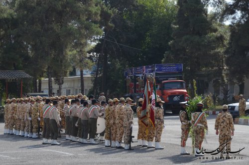 مراسم تشییع پیکر 17 جان باخته حادثه «منا» در لشکر 30 گرگان برگزار شد
