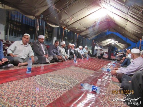 فرماندار گمیشان با خانواده فرماندار شهرستان ترکمن دیدار کرد