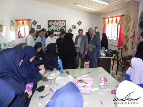 برگزاری جلسه شورای آموزش و پرورش شهرستان مینودشت در مدرسه استثنائی باغچه بان