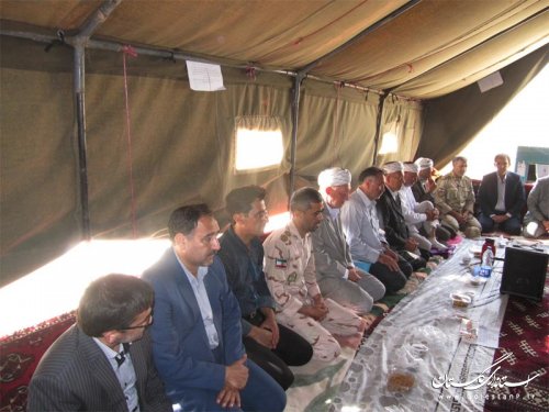 معاون استاندار گلستان با خانواده آی جمال ایری برون دیدار کرد