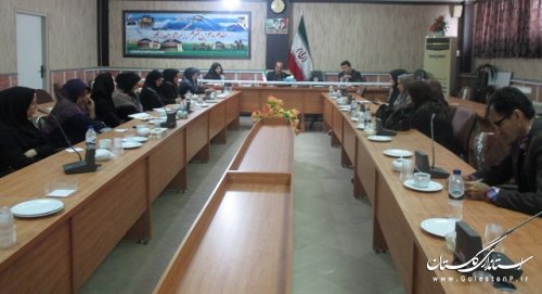 برگزاری جلسه هماهنگی روز ملی خانواده در شهرستان ترکمن