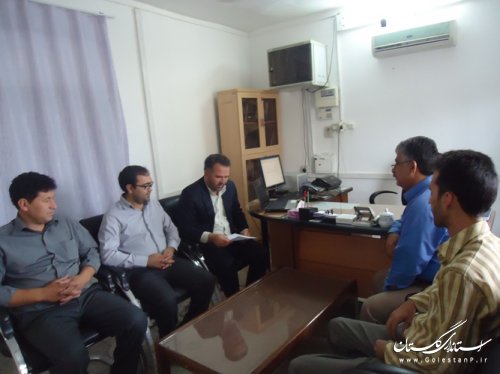 بازدید فرماندار از نحوه صدور کارت هوشمند ملی در شهرستان مراوه تپه