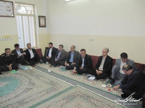 فرماندار گنبد بر تقویت جنبه های مردمی عزاداری ایام محرم تاکید کرد