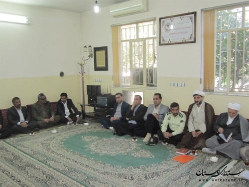 فرماندار گنبد بر تقویت جنبه های مردمی عزاداری ایام محرم تاکید کرد