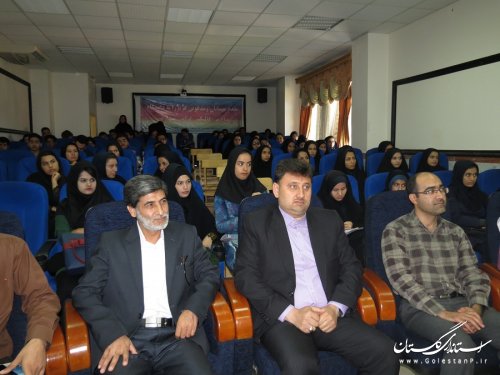 حضور فرماندار در جمع دانشجویان جدیدالورود دانشگاه پیام نور گالیکش