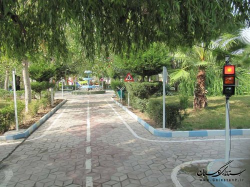 پارک آموزش ترافیک در بندرگز افتتاح شد