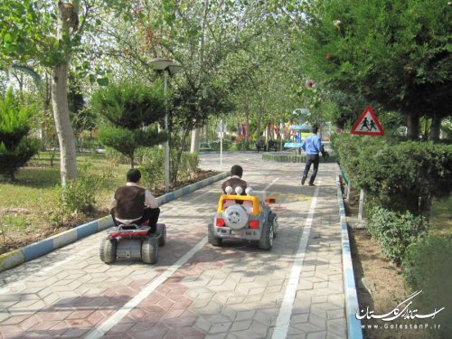 پارک آموزش ترافیک در بندرگز افتتاح شد