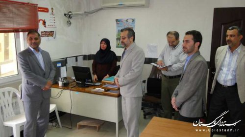 بازدید سرزده فرماندار از شبکه بهداشت و درمان بندرگز