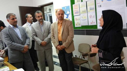 بازدید سرزده فرماندار از شبکه بهداشت و درمان بندرگز