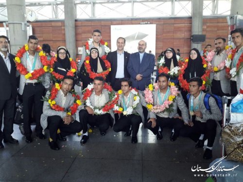 از ورزشکاران قهرمان ناشنوای گلستان تجلیل شد