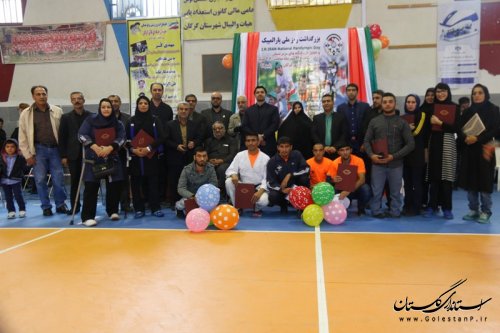 بزرگداشت روز ملی پارالمپیک وتجلیل از ورزشکاران معلول برتراستان