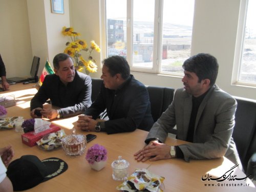 ساختمان تازه تاسیس ثبت احوال کلاله با حضور معاون استاندار افتتاح شد