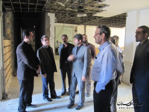 بازدید مدیرکل راه و شهرسازی از کمربندی و بیمارستان کلاله