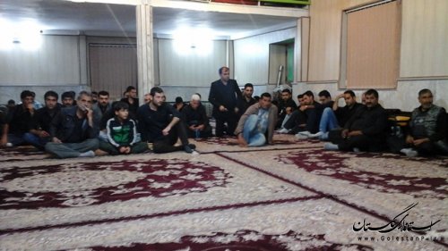 برگزاری مراسم تاسوعای حسینی در شهرستان ترکمن