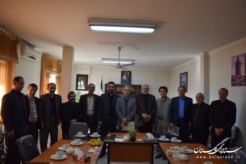 تودیع و معارفه در شرکت گاز کردکوی